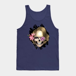 Skull_face art Tank Top